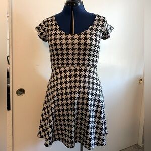 Houndstooth Dress